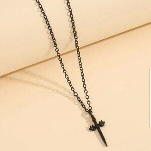 Dainty cross necklace